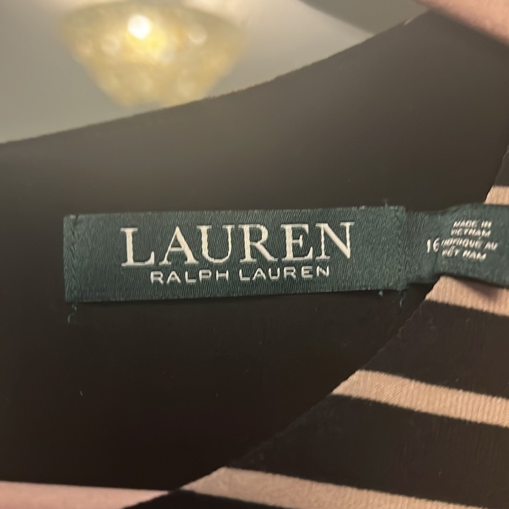 Lauren by Ralph Lauren sleeveless maxi dress size 16 - Picture 5 of 6